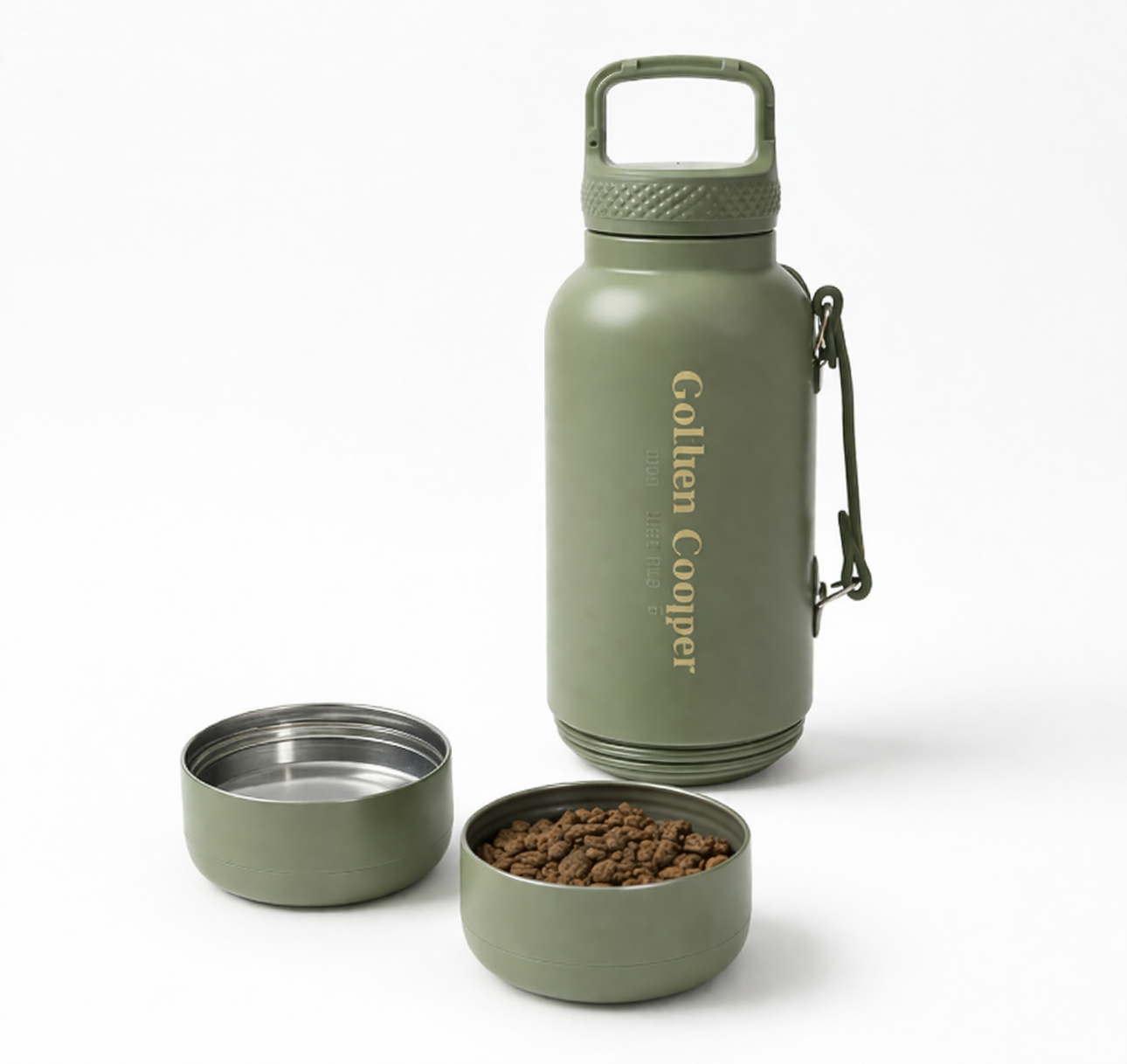 Botella Golden Cooper verde - Golden Cooper