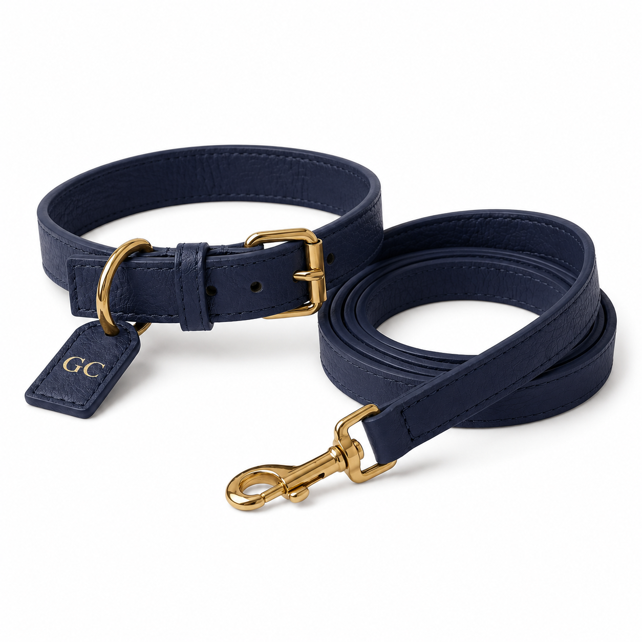 Brown Airtag Collar