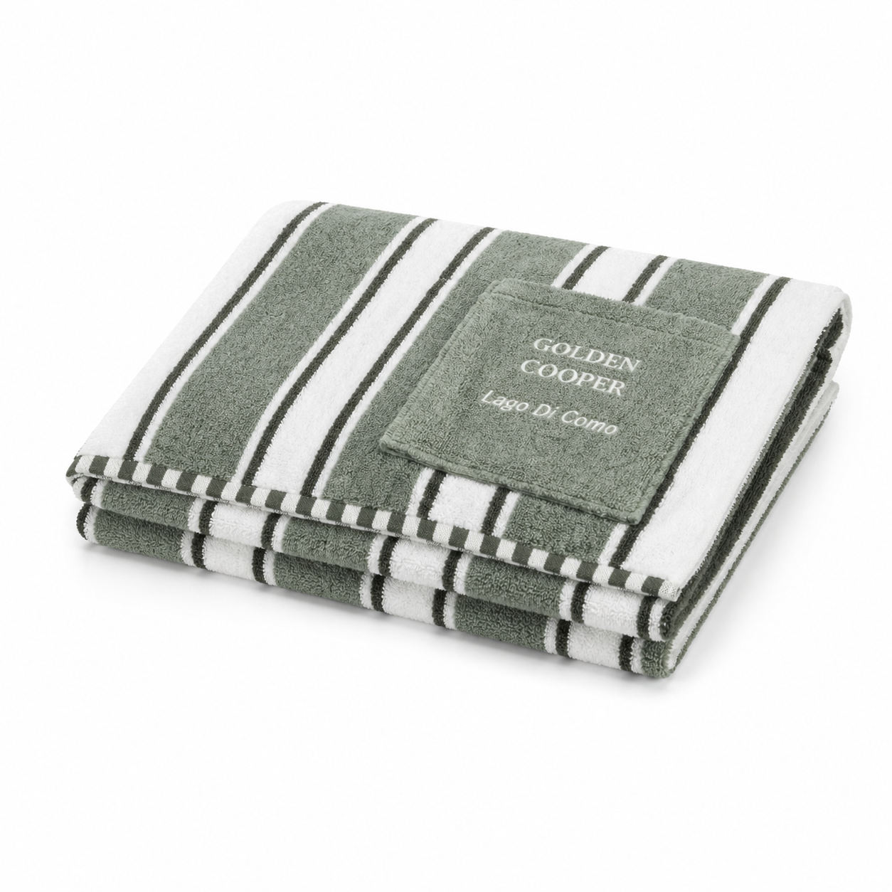 Golden Cooper Towels