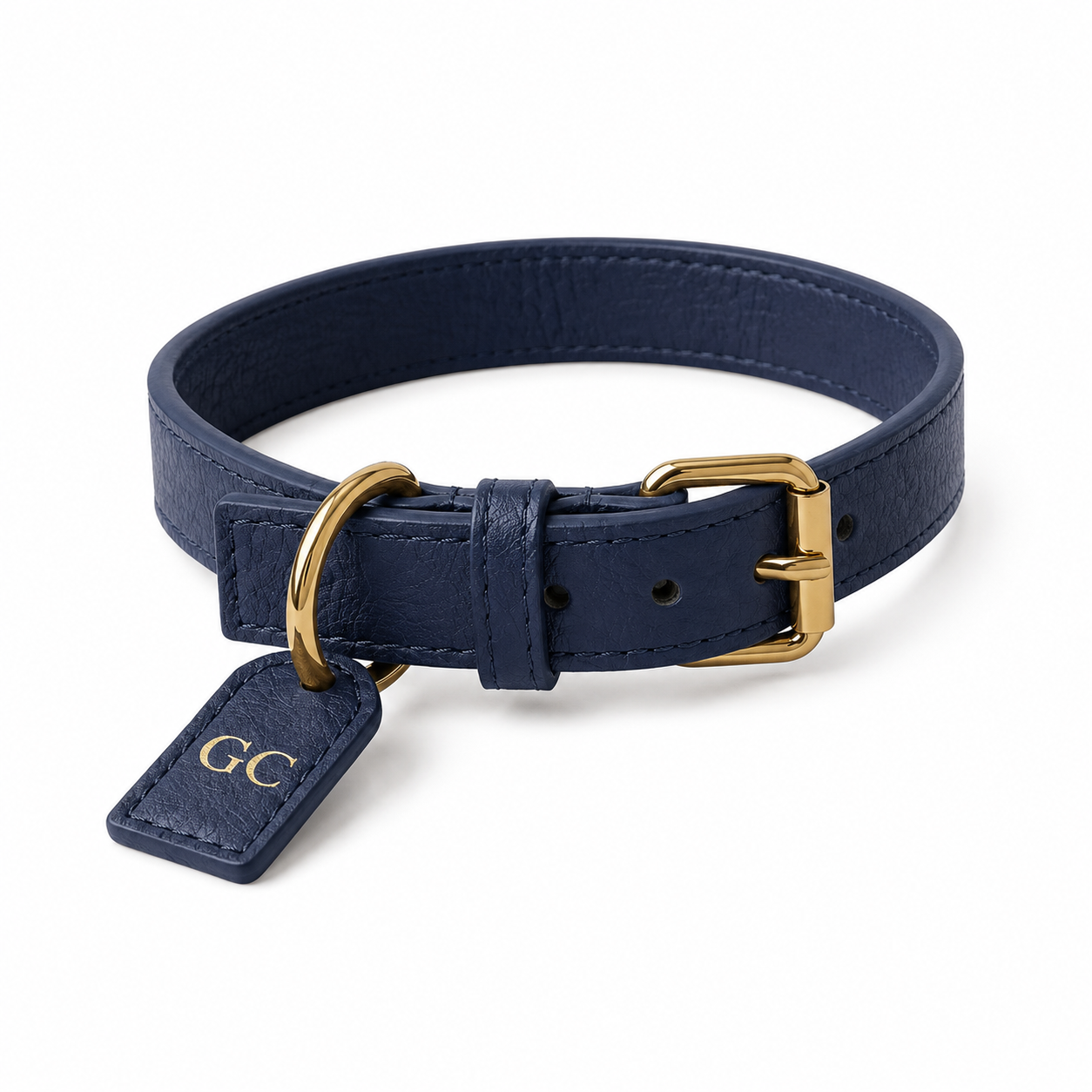 Brown Airtag Collar