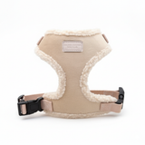 Sheepskin harness with leash