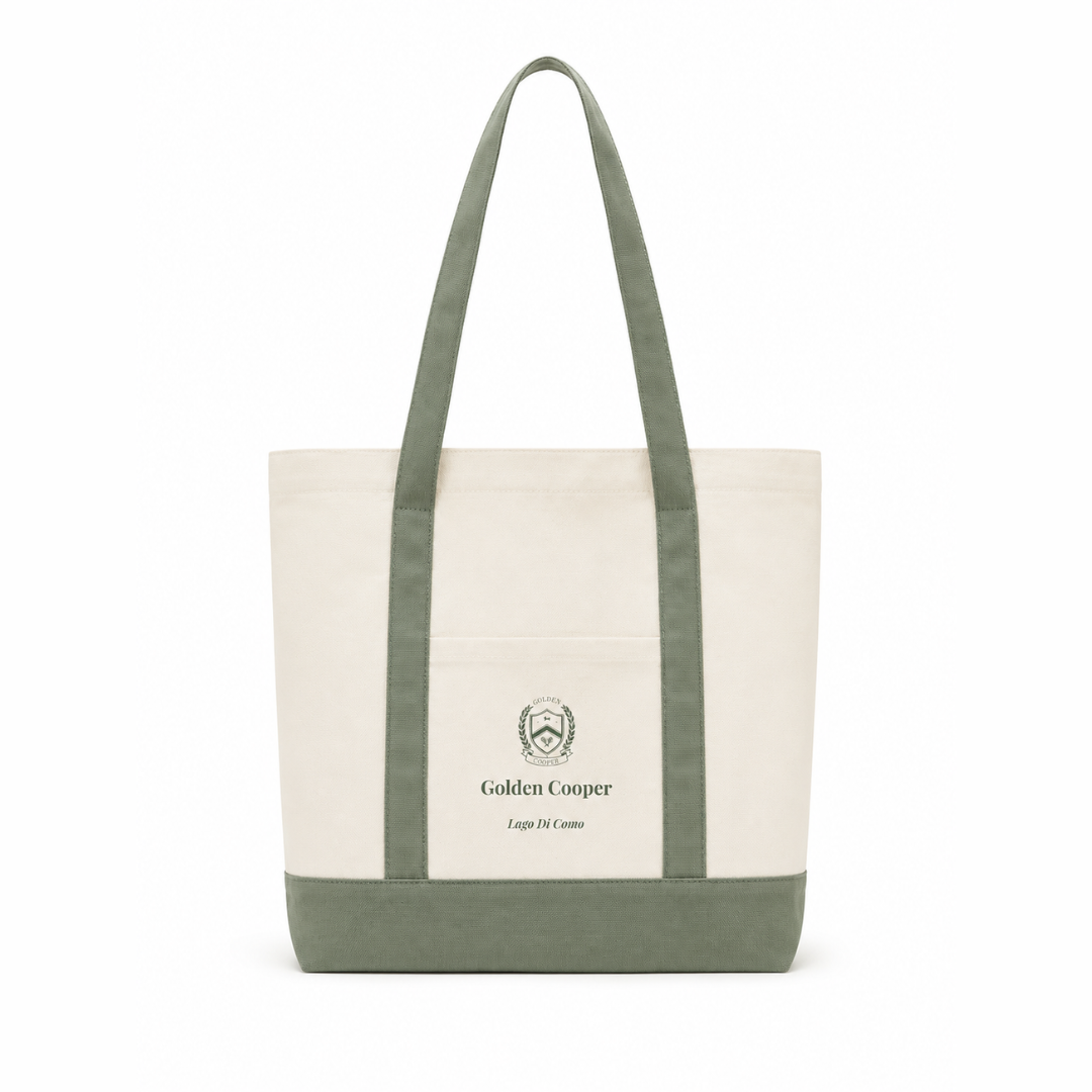 Tote Bag lago di como verde