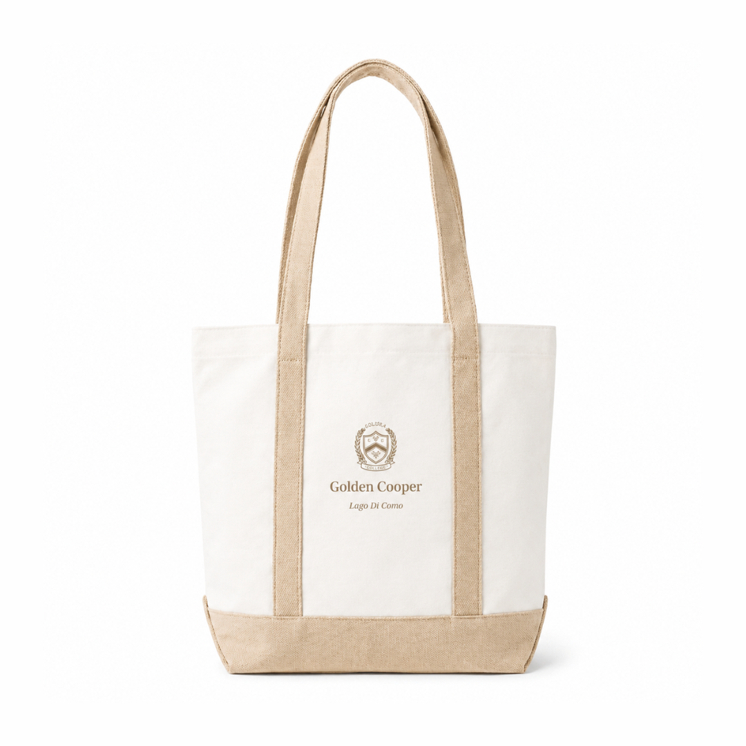 Tote Bag lago di como beige