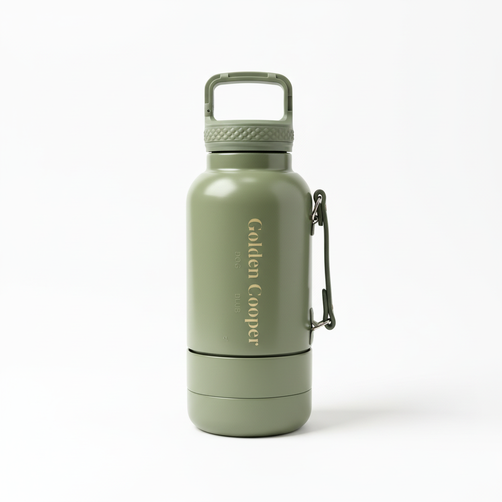 Botella Golden Cooper verde - Golden Cooper